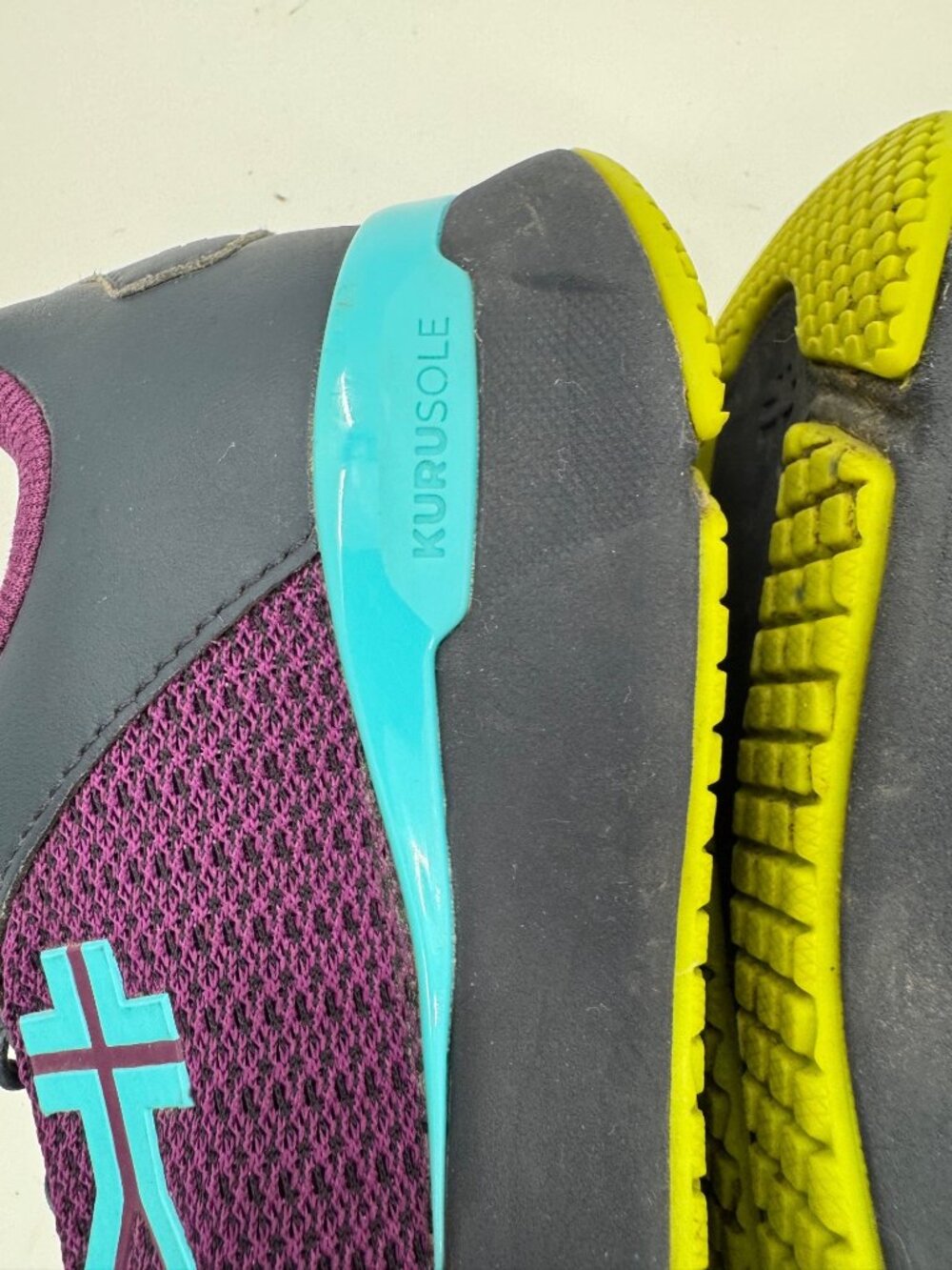 Kuru Quantum 2.0 Womens Size 6 Medium Sneakers Purple & Navy With Kurusole Suppo - Picture 9 of 12